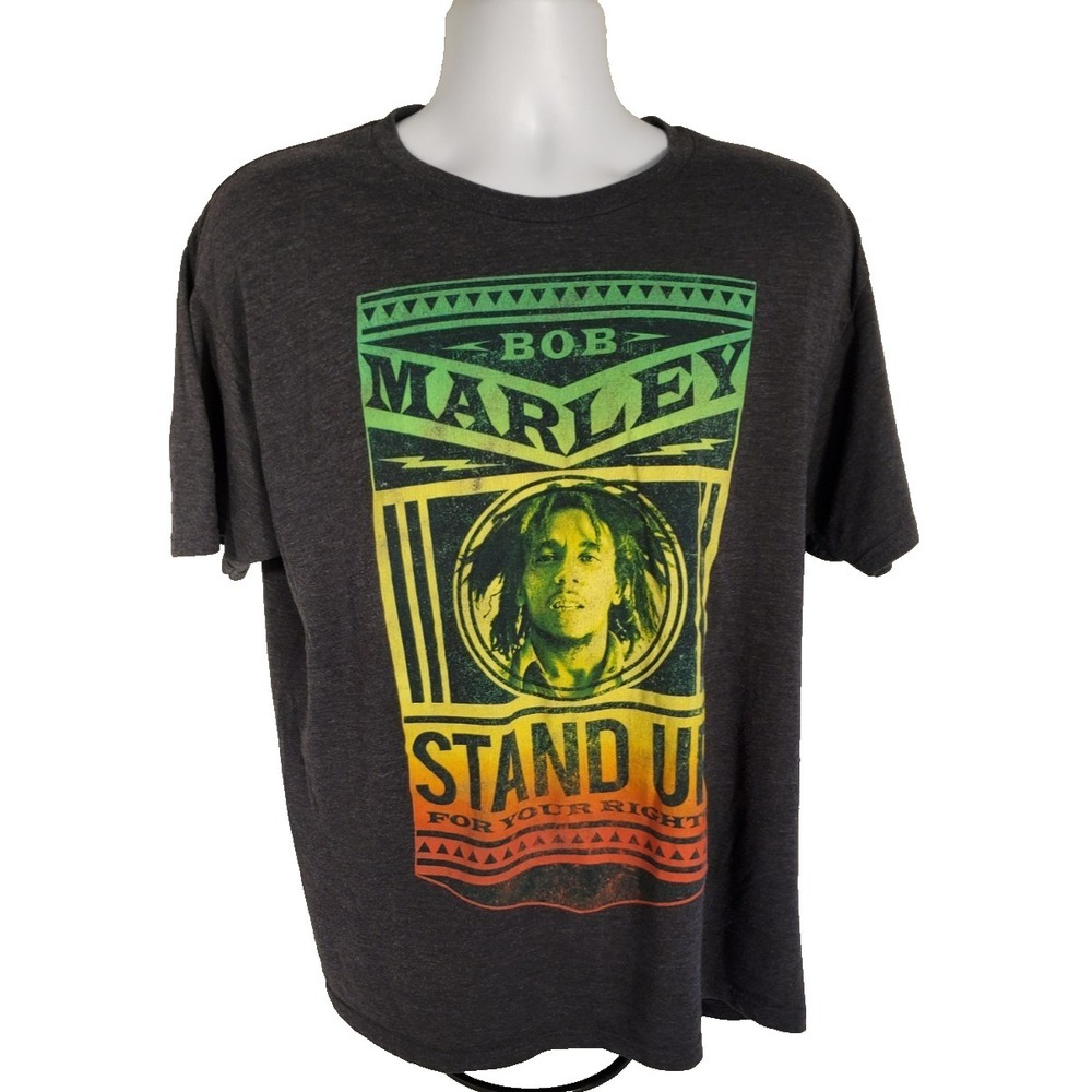 Vintage Bob Marley Stand Up For Your Rights Zion Mens XL Shirt
